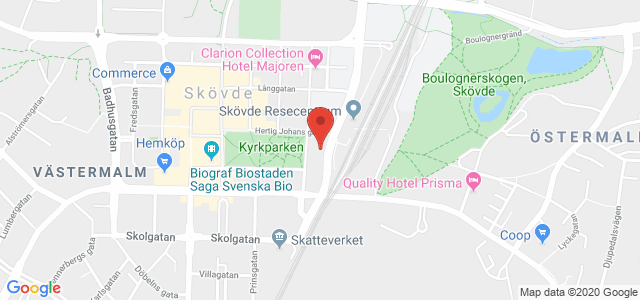 karta över skövde centrum BVC Vårdcentralen Centrum Skövde, Skövde, Västermalm   Mer info 